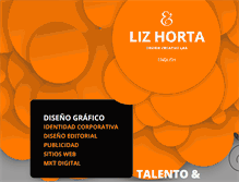 Tablet Screenshot of lizhorta.com